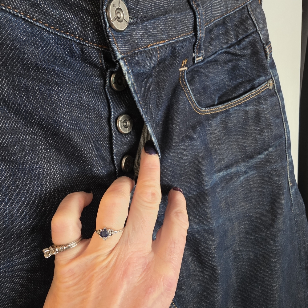 G-Star Men's Dark Blue Slim Jeans - Picture 5 of 7